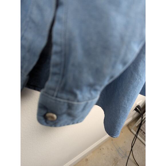 Ashland Mens shirt Sz XL Denim/Chest to 56"Length 35" Sleeve 24.5"Cuff 9  GUC - Picture 4 of 9